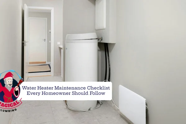 water heater in a room